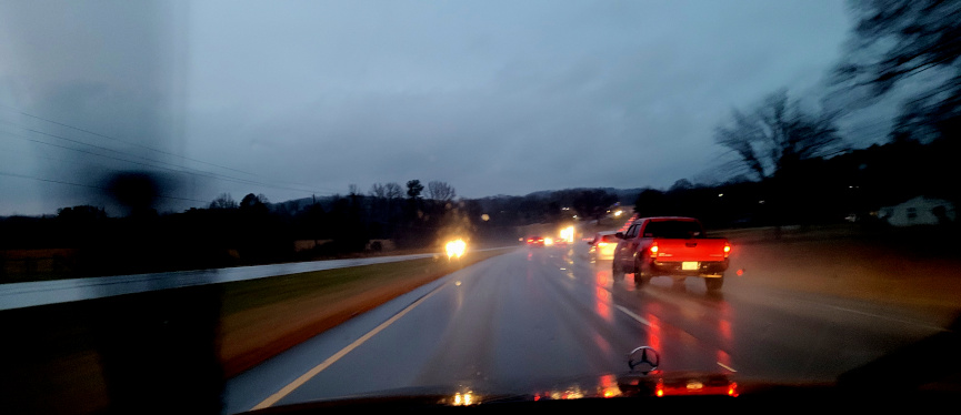 Rainy road